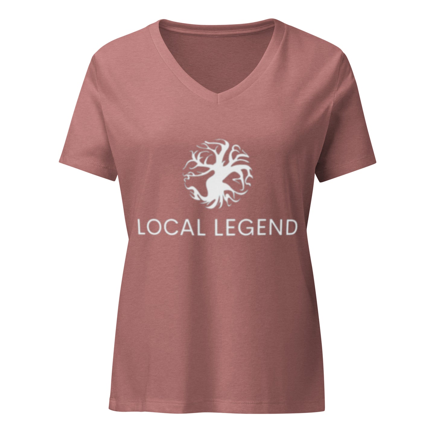 Tidal Hippie "Local Legend" Women’s relaxed v-neck t-shirt