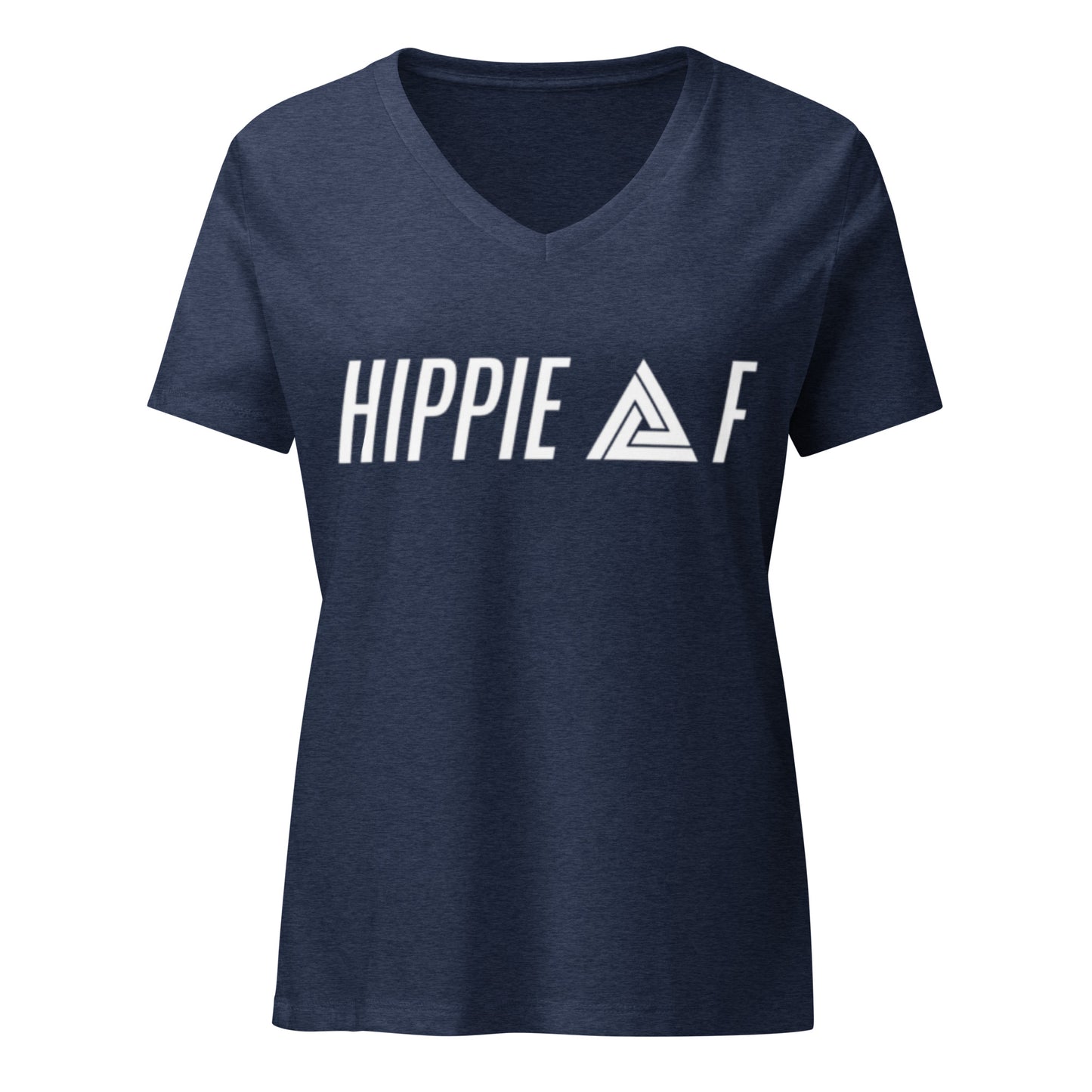 Tidal Hippie "HIPPIEAF" Women’s relaxed v-neck t-shirt