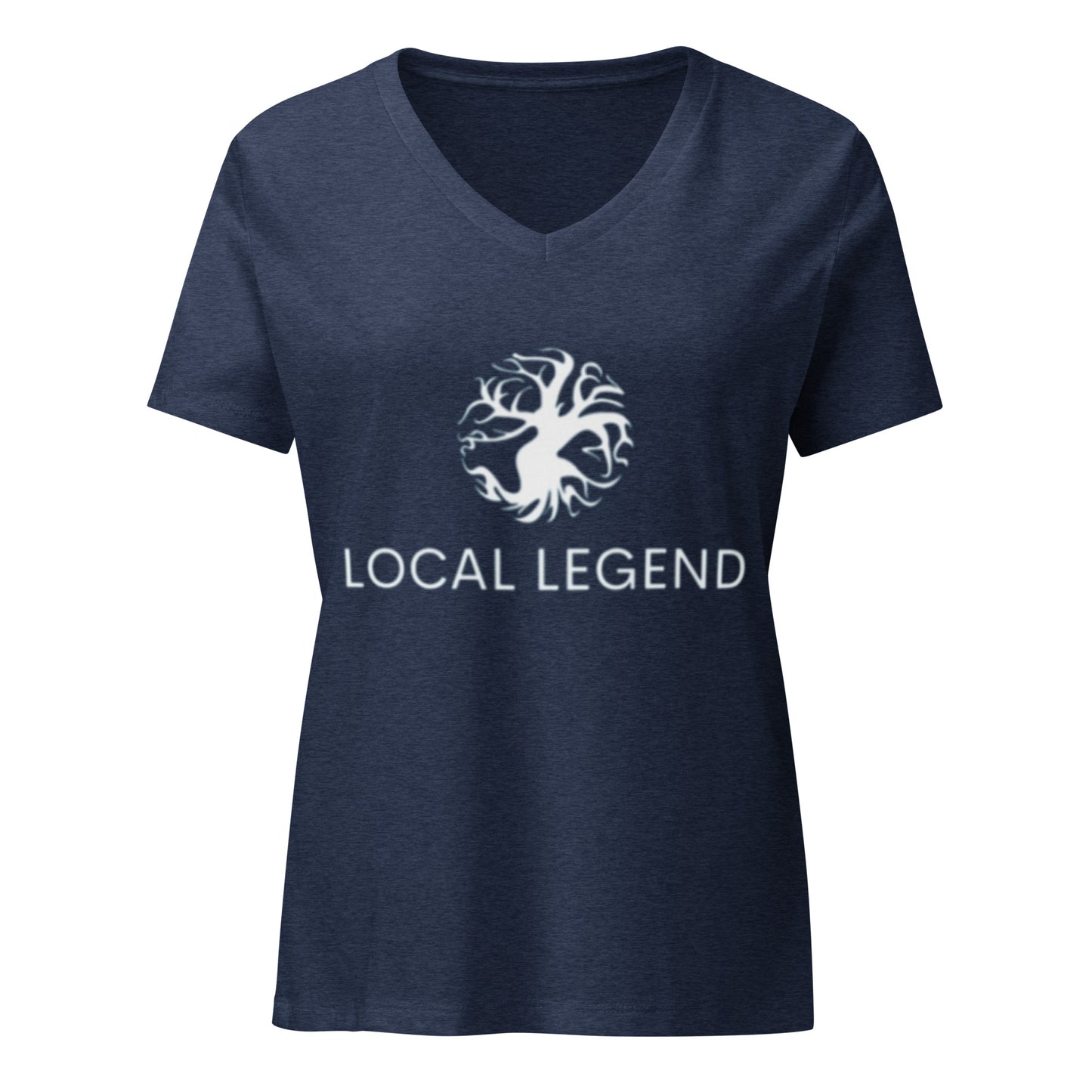 Tidal Hippie "Local Legend" Women’s relaxed v-neck t-shirt