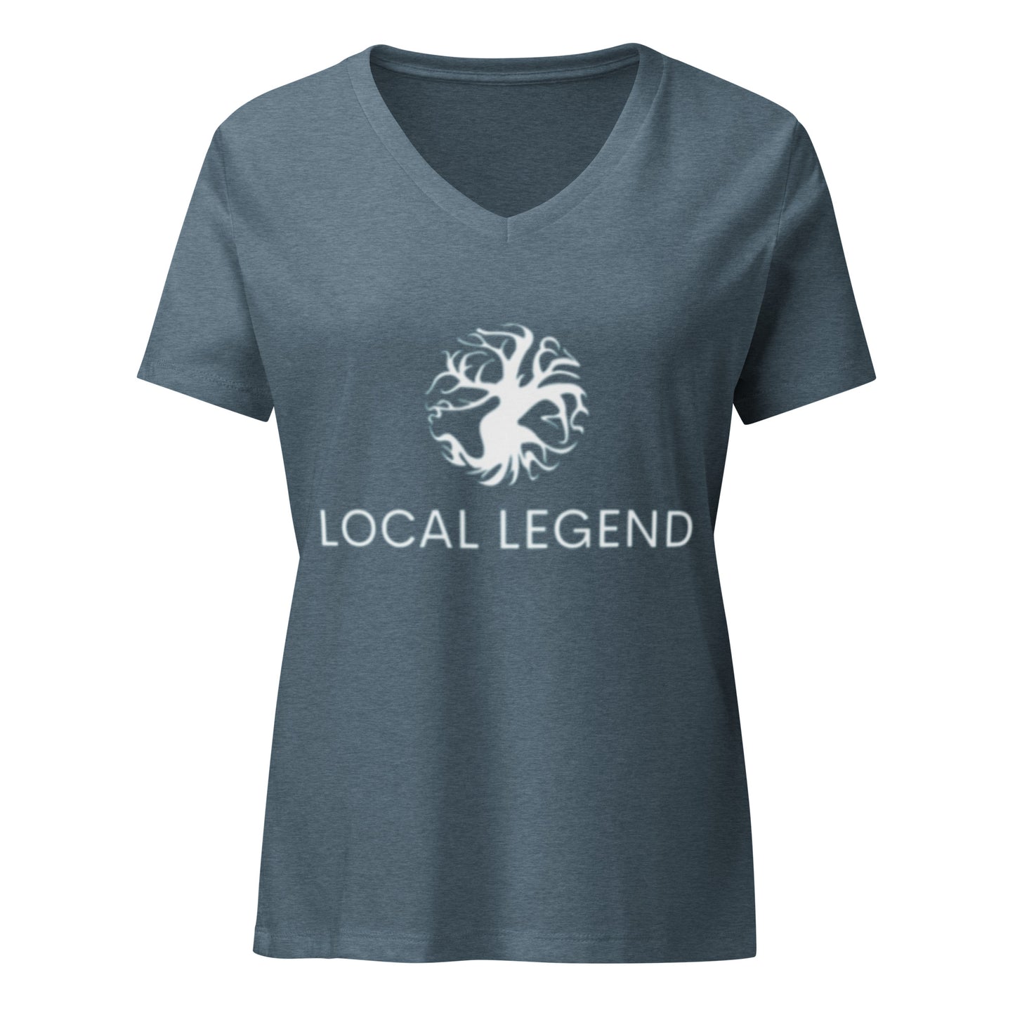 Tidal Hippie "Local Legend" Women’s relaxed v-neck t-shirt