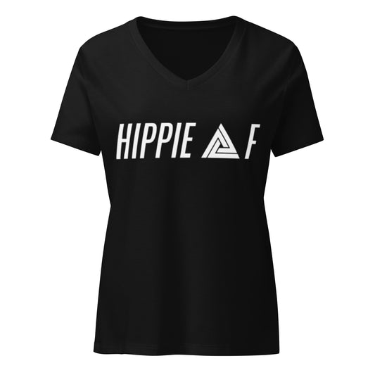 Tidal Hippie "HIPPIEAF" Women’s relaxed v-neck t-shirt