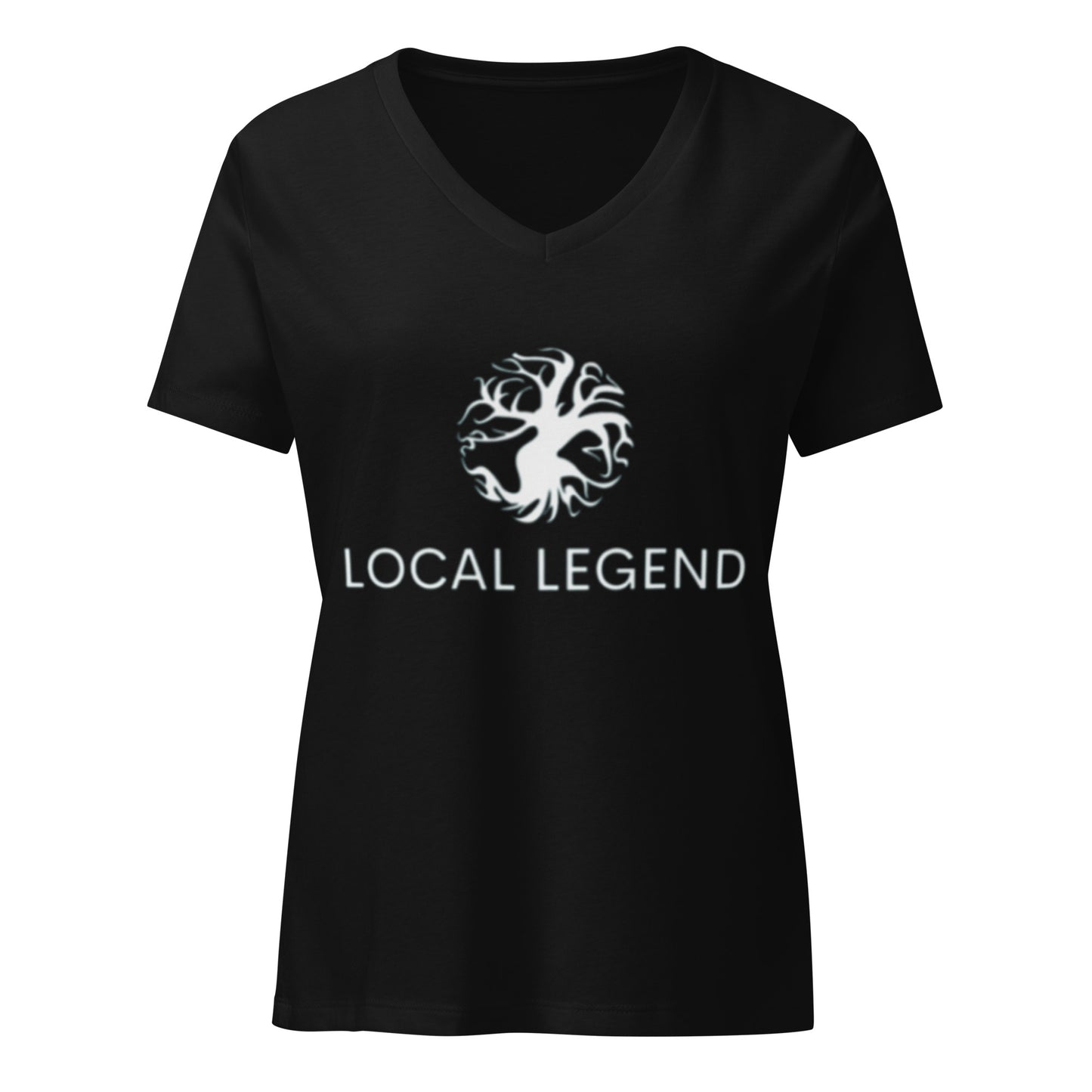 Tidal Hippie "Local Legend" Women’s relaxed v-neck t-shirt