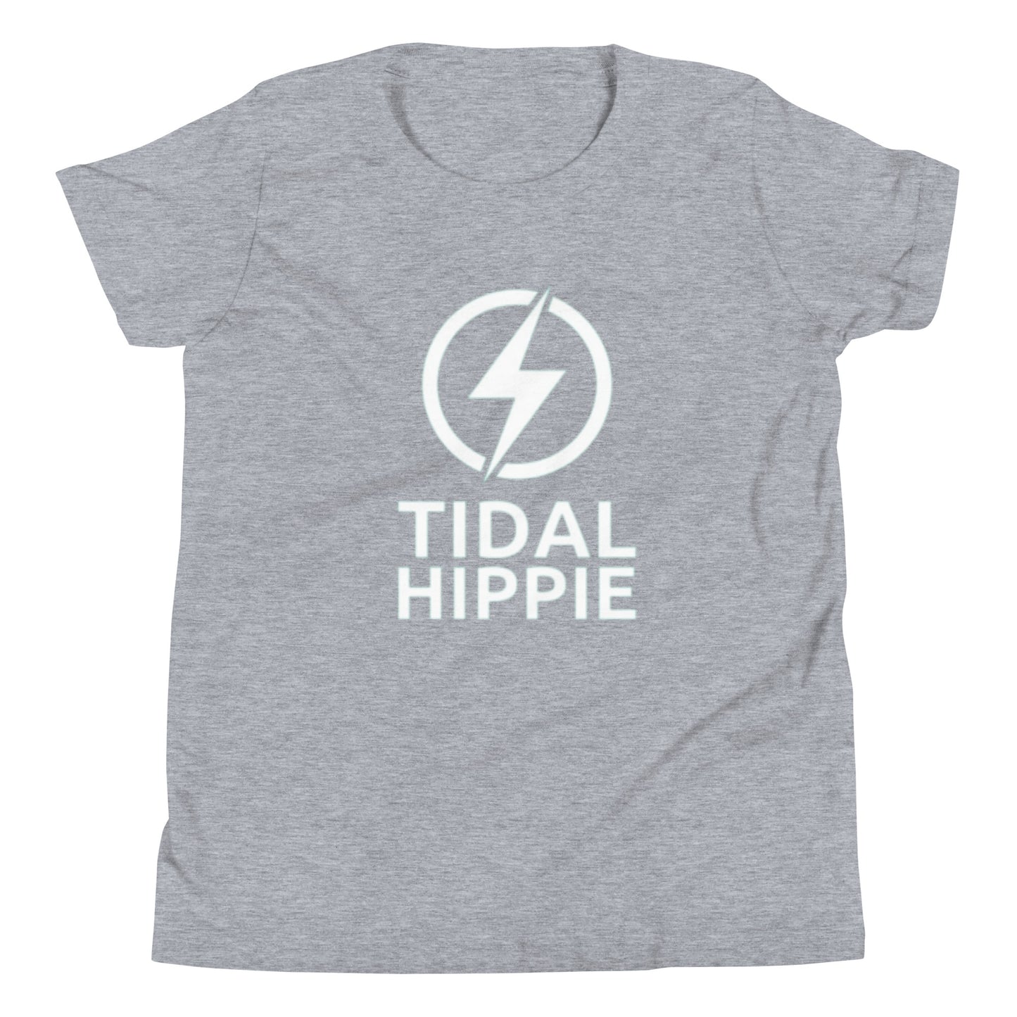 Tidal Hippie logo Youth Short Sleeve T-Shirt