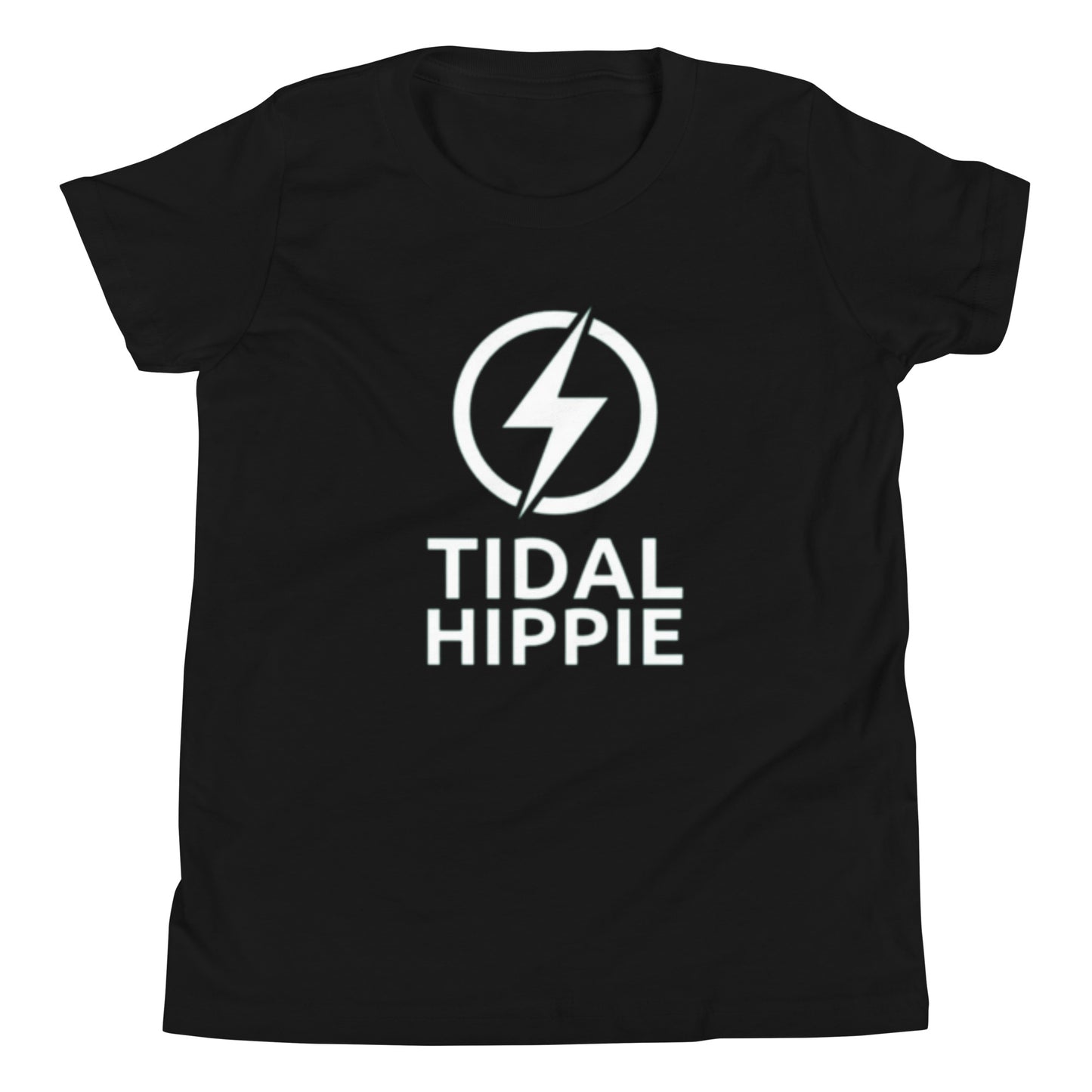 Tidal Hippie logo Youth Short Sleeve T-Shirt