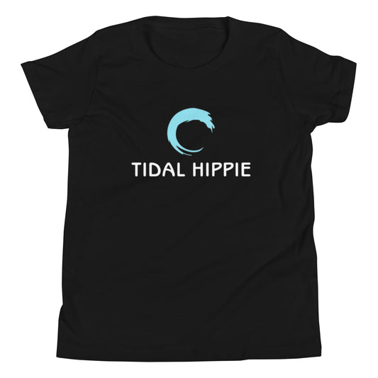 Tidal Hippie logo Youth Short Sleeve T-Shirt