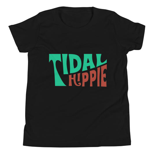 Tidal Hippie logo Youth Short Sleeve T-Shirt