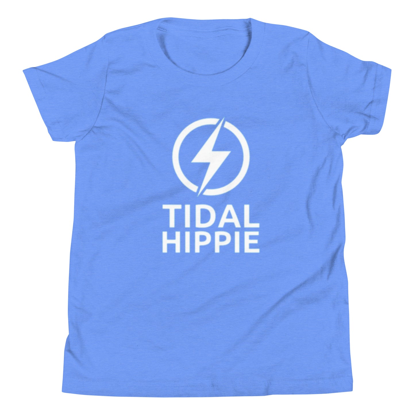 Tidal Hippie logo Youth Short Sleeve T-Shirt