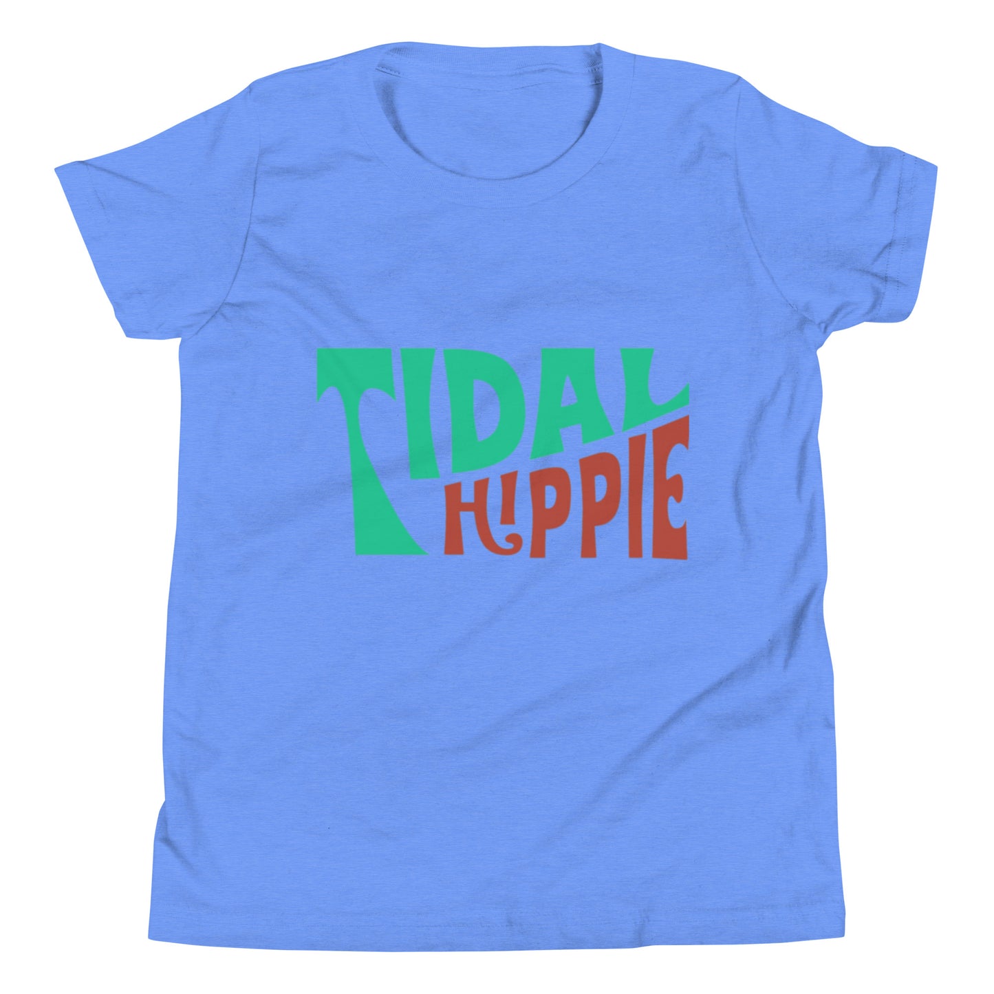 Tidal Hippie logo Youth Short Sleeve T-Shirt