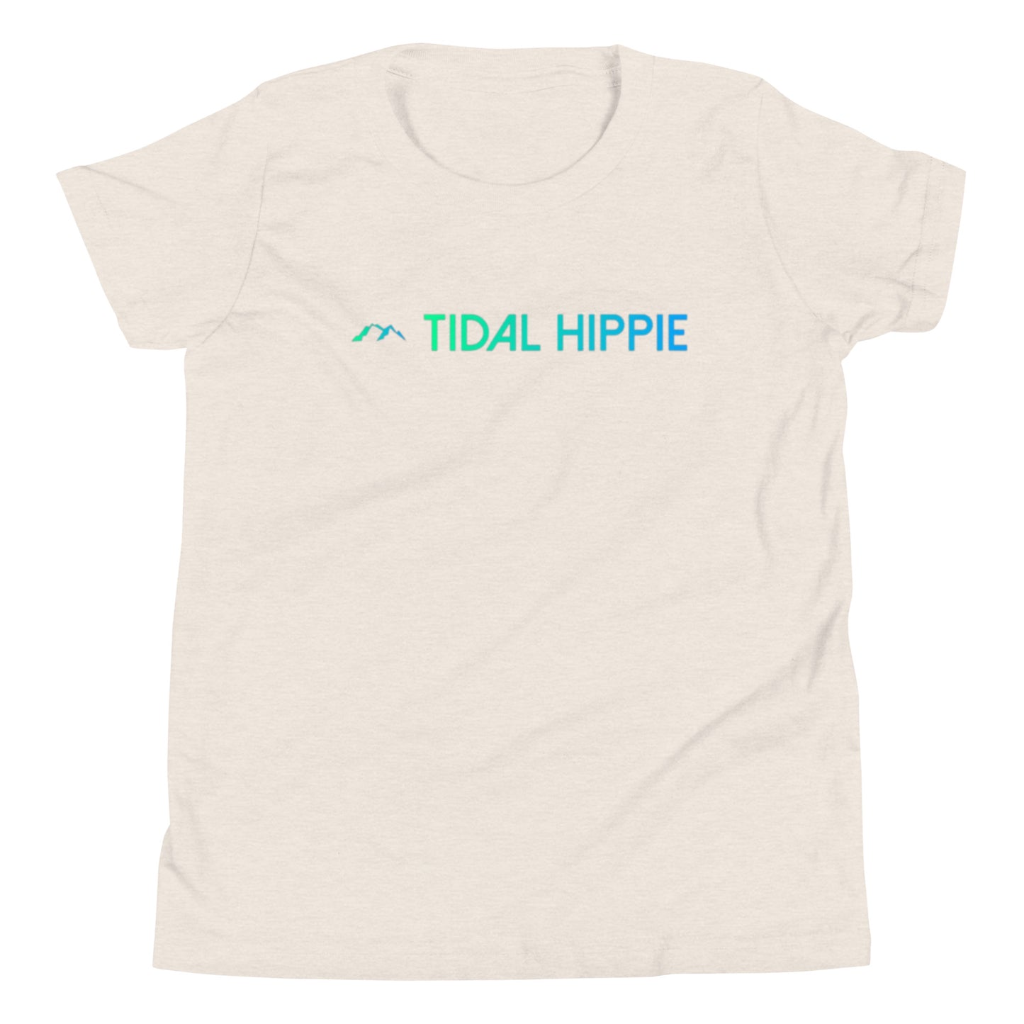 Tidal Hippie logo Youth Short Sleeve T-Shirt