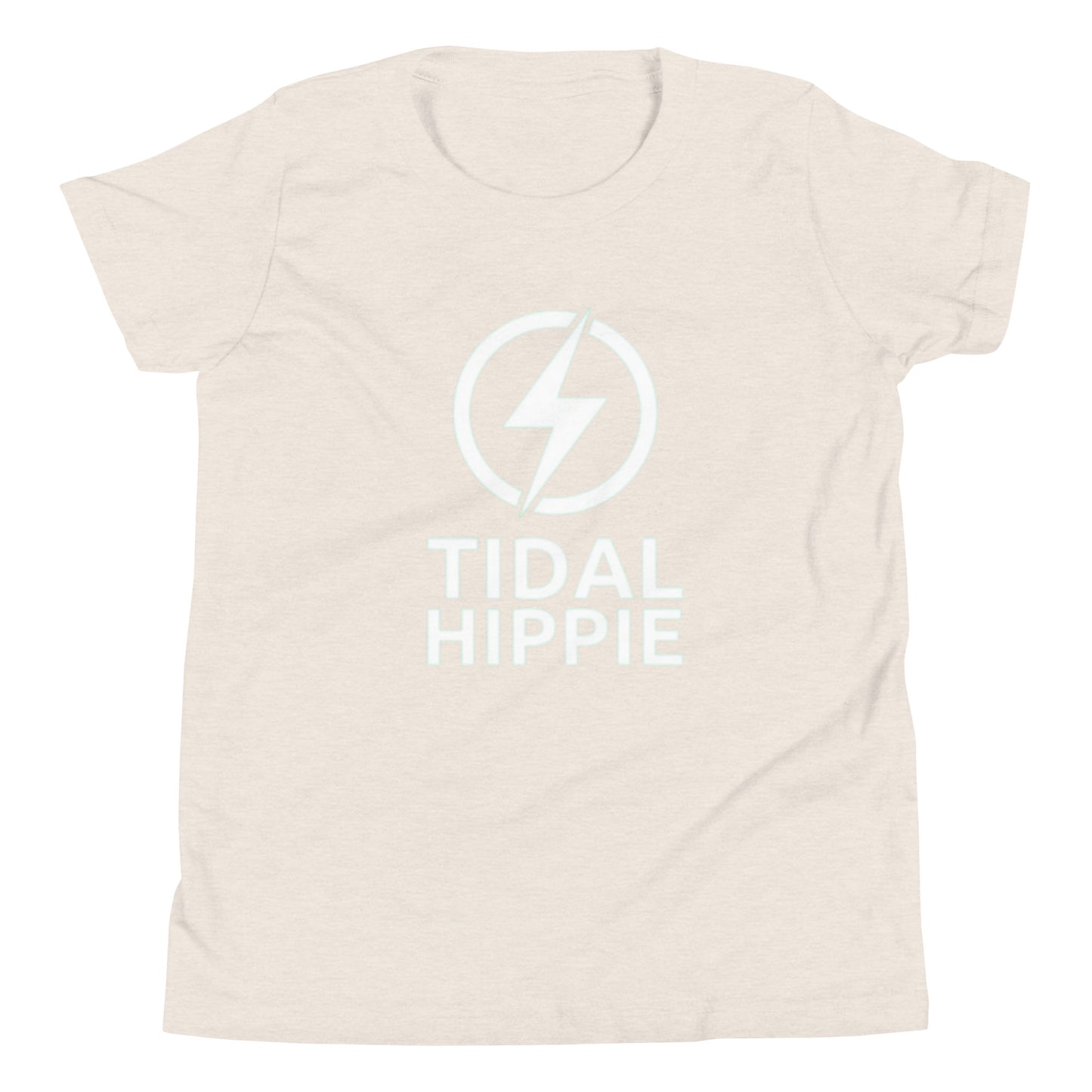 Tidal Hippie logo Youth Short Sleeve T-Shirt