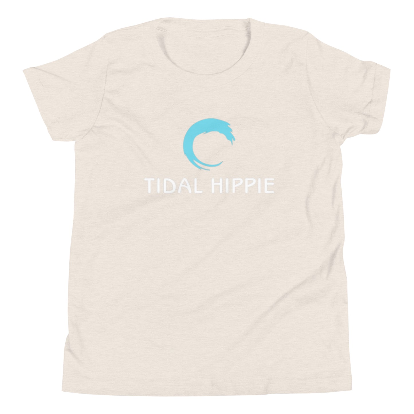 Tidal Hippie logo Youth Short Sleeve T-Shirt