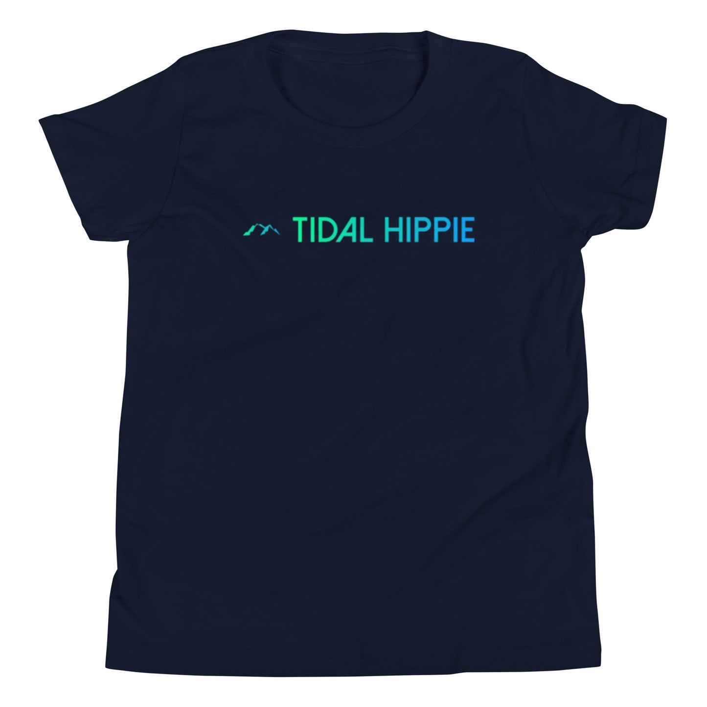 Tidal Hippie logo Youth Short Sleeve T-Shirt