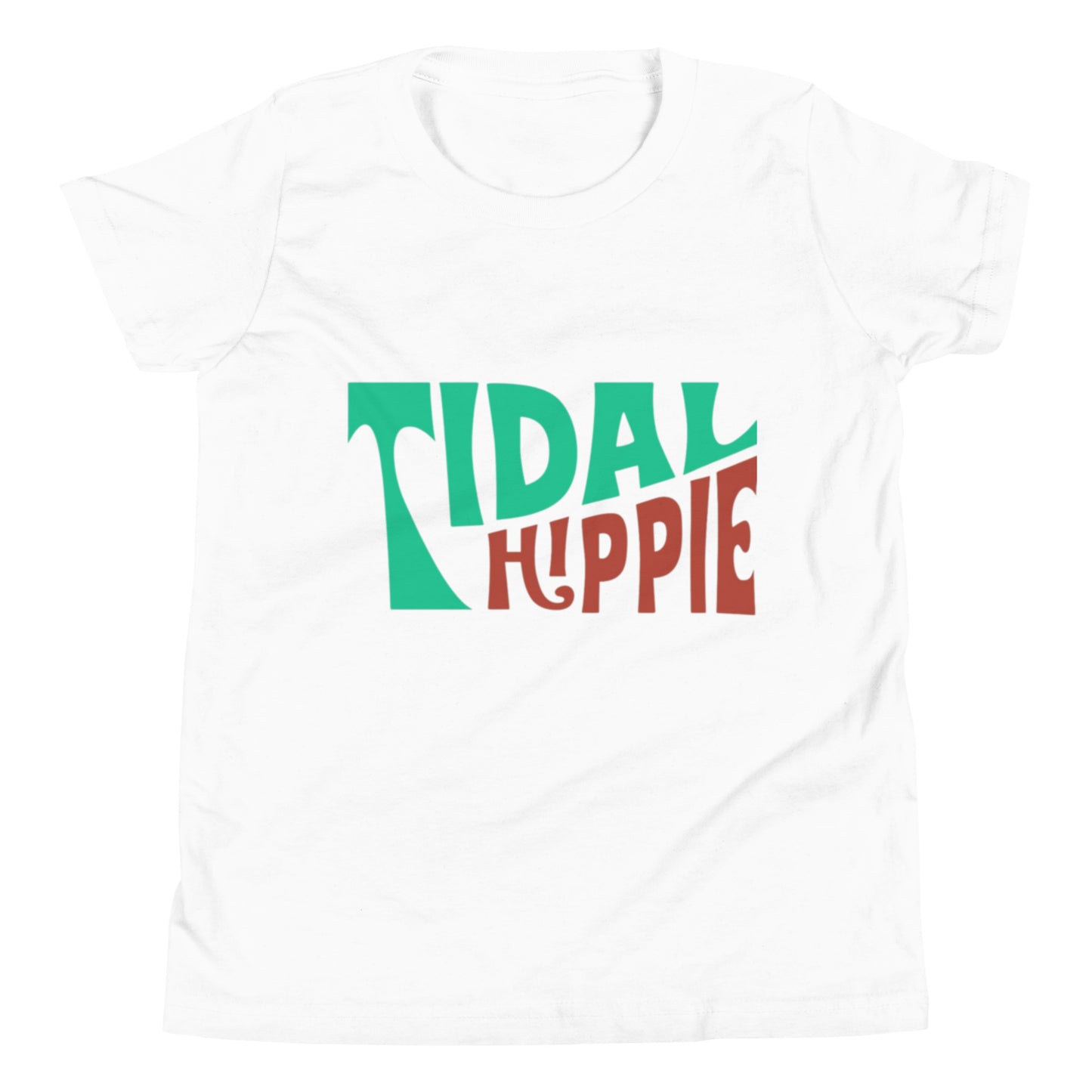 Tidal Hippie logo Youth Short Sleeve T-Shirt